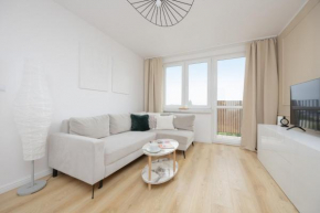 Targówek Apartment with Panoramic View in Warsaw by Noclegi Renters